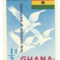 1960 Ghana Stamp:  The 3rd Anniversary of Independence