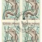1961 Madagascar CTO Block:  Protection of Wildlife - Lemurs