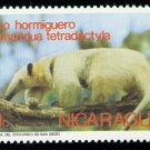 1974 Nicaragua Stamp:  Wild Animals - Tamandua tetradactyla
