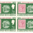 1970 St. Christopher Nevis Anguilla Block:  The 100th Anniversary of St. Kitts