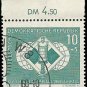 1960 Germany DDR CTO Stamp:  Chess Olympics