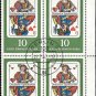 1967 Germany DDR CTO Block