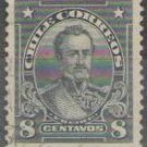 1911 Personalities - Inscribed "CHILE CORREOS", Ramon Freire, 8c (used)