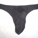 U31 Male Lingerie Mens Thong Black clr Sexy Front Split