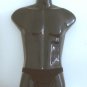 U31 Male Lingerie Mens Thong Black clr Sexy Front Split