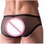 Men Underwear Sexy Mesh Transparent Mens Briefs Pouch Mens Underwear Briefs ml-MCUN6932