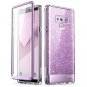 Samsung Galaxy Note 9 Case Built-in Screen Protector Bumper Durable Women Purple