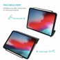 iPad Pro 12.9 3rd Gen Case 2018 with Apple Pencil Holder 2 Stand Folio Black