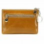 Women's Mini Coin Purse RFID BLOCKING Zipper Genuine Leather Card Holder Luxury