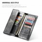 RFID Blocking Womens Wallet Large Capacity Alligator Leather Clutch Card Holder