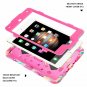 For iPad Mini 5/4 Case 2010 Case Durable Full Body Soft Silicone Kickstand Girls