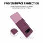 for Samsung Galaxy S10 Plus Case Translucent Flexible ShockAbsorbing CoverPink