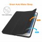 iPad Air 3 10.5 2019 3rd Gen Smart Case Pencil Holder PU Leather Durable Black