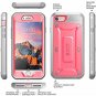 For Apple iPhone 7 /8 Case Builtin Screen Protector FullBody Rugged Women Pink