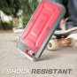 For Apple iPhone 7 /8 Case Builtin Screen Protector FullBody Rugged Women Pink