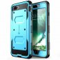 iPhone 7 Plus/ 8 Plus Case Built in Screen Protector Belt Clip Full Body Blue