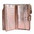 Womens Leather Clutch Fashion Wallet RFID Blocking Large Luxury Phone Storage