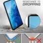for Samsung Galaxy S10E Wallet Phone Case Vegan Leather Detachable Stand Black