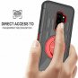 Samsung Galaxy S9 Plus Case Shockproof Durable Silicone Stand Belt Clip Wireless