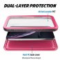 iPhone XR Case Rugged FullBody Screen Protector Durable Shockproof Women Pink