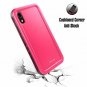 iPhone XR Case Rugged FullBody Screen Protector Durable Shockproof Women Pink