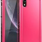 iPhone XR Case Rugged FullBody Screen Protector Durable Shockproof Women Pink