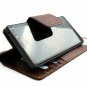Samsung Galaxy S10 Plus Book Wallet Genuine Leather Case Handmade Vintage Luxury