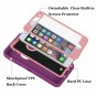 Case for iPhone 7 Plus/8 Plus Shockproof Armor Builtin Screen Protector Purple