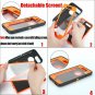 Case for iPhone 7 Plus/8 Plus Shockproof Armor Builtin Screen Protector Purple