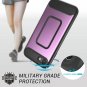 Case for Apple iPhone 8/ 7 Full Body Builtin Screen Protector Shockproof Purple