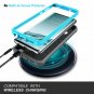 Galaxy S10 Plus Case FullBody Wrapped Rugged Heavy Duty Military New Blue/Gray