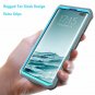 Galaxy S10 Plus Case FullBody Wrapped Rugged Heavy Duty Military New Blue/Gray