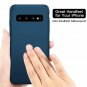 Huawei P30 Case Shockproof Magnetic Car Holder Soft TPU Protective Cover Blue