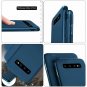 Huawei P30 Case Shockproof Magnetic Car Holder Soft TPU Protective Cover Blue