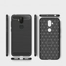 Asus ZenFone 5Q/5Lite Case Screen protector.Shockabsorption Carbon Fiber Black