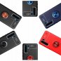Huawei P30 Pro Case Magnetic Car Ring Swivel Holder Durable Rugged Cover Black
