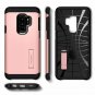 for Samsung Galaxy S9 Plus Case TPU Cover Armor Kickstand Durable Rose Gold