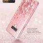 For Samsung Galaxy Note 9 Case with Screen Protector Shiny Glitter Cover Pink