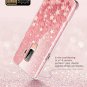 For Samsung Galaxy S9 Plus Case with Screen Protector Glitter TPU Bumper Pink