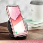 For Samsung Galaxy S9 Plus Case with Screen Protector Glitter TPU Bumper Pink