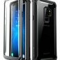 For Samsung Galaxy S9 Plus Case with Screen Protector Rugged Cover Bumper Black