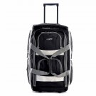 Rolling Duffel Bag Travel Luggage Suitcase Durable Wheeled Case 8 Pockets 22 In