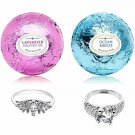 Best Women Gift Spa Bath Bombs Fizzy with 2 Jewelry Ring Surprise Inside USA New