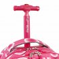 J World New York Sundance Rolling Backpack, Pink Target, One Size