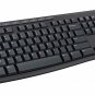 Logitech 2.4GHz Wireless Keyboard and Mouse Combo Set USB Nano Fullsize Windows
