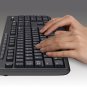 Logitech 2.4GHz Wireless Keyboard and Mouse Combo Set USB Nano Fullsize Windows
