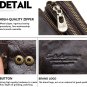 Samsung Galaxy S9 Plus Wallet Case Genuine Leather Retro Purse Large Capacity