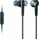 Sony Wired Earbud Headset Extra Deep Bass Inear Integrated Control Sound Black
