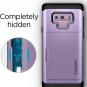 Samsung Galaxy Note 9 Case TPU Slide Card Wallet Armor Heavy Duty Shockproof New
