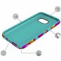 Samsung Galaxy S7 Case Rubber Grip Heavy Duty Shockproof Non Slip Floral Pink